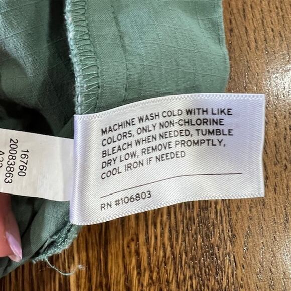 Duluth Trading Co. Heirloom Gardening Bib Overalls Womens XXL Green Fir Stretch - Picture 9 of 10